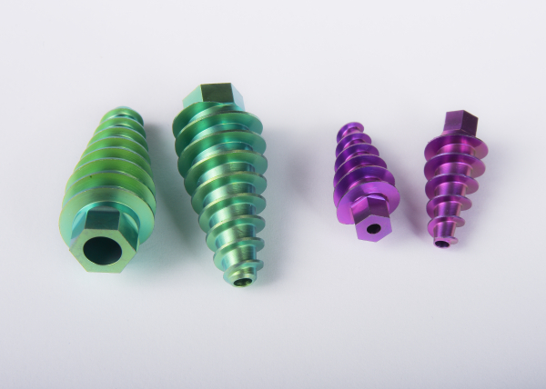 Orthopedic Resurfacing Posts with custom coatings